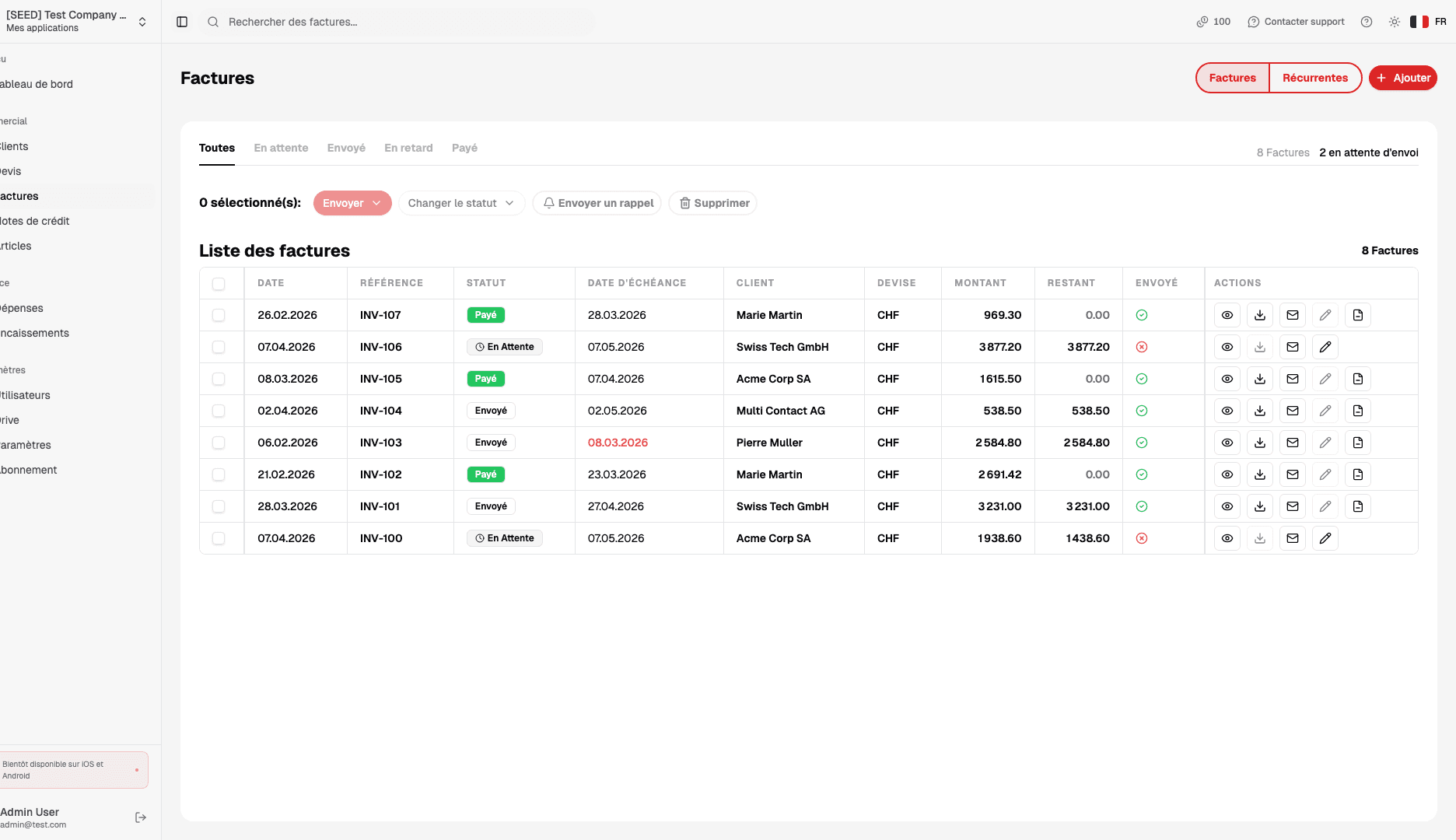 Automatisez vos factures récurrentes en toute simplicité